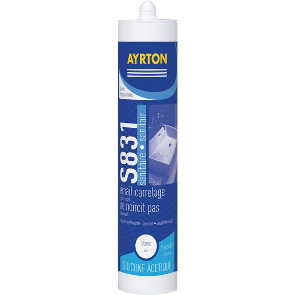 Mastic sanitaire silicone acétique s 831 translucide cartouche de 300 ml. quincaillerie sénégalaise est votre boutique en ligne de référence pour tous vos besoins en quincaillerie au sénégal. découvrez une large gamme de produits de qualité pour vos projets de construction et de rénovation.