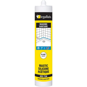 Mastics sanitaire silicone acétique makemo, coloris blanc, carton de 24 cartouches de 300 ml. pour des achats de quincaillerie en toute simplicité, choisissez quincaillerie sénégalaise, votre boutique en ligne au sénégal. un service rapide et des produits de qualité.