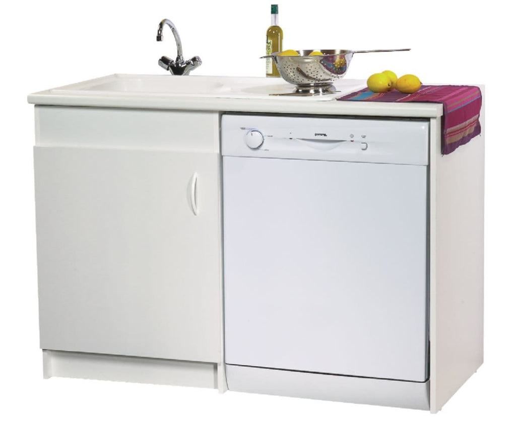 Meuble sous évier gamme lav'vaisselle neova l 120 x h 82x p 60 cm 1 porte et avec joue côté le lave vaisselle mélaminé blanc réf. s15v01057. pour des produits de quincaillerie de confiance, choisissez quincaillerie sénégalaise, votre boutique en ligne au sénégal. commandez facilement et recevez rapidement.
