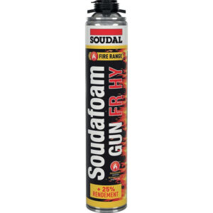 Mousse polyuréthane coupe-feu soudafoam gun fr hy 750ml à visser à haut rendement. quincaillerie sénégalaise, votre boutique en ligne de quincaillerie au sénégal, offre des solutions pratiques et fiables. commandez facilement et recevez rapidement.