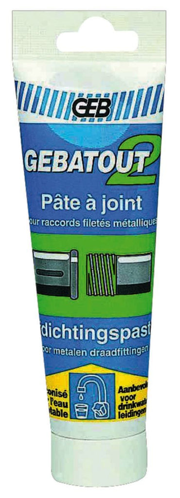 Pâte à joint pour raccords filetés métalliques gebatout - tube 125 ml. avec quincaillerie sénégalaise, achetez des produits de quincaillerie de qualité en ligne au sénégal. bénéficiez de notre service client dédié pour une expérience optimale.