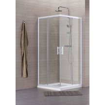 Paroi de douche concerto accès d'angle coulissant l 80 x h 195 cm profilé blanc verre transparent. quincaillerie sénégalaise, votre solution en ligne pour des achats de quincaillerie pratiques et fiables au sénégal. un service client dédié et des produits de premier choix vous attendent.