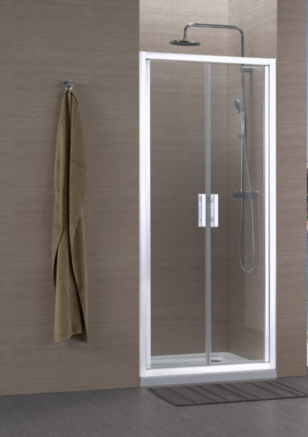 Paroi de douche concerto accès de face 2 portes battantes 90 cm profilé argent brillant verre transparent. quincaillerie sénégalaise est la réponse à vos besoins de quincaillerie en ligne au sénégal. une vaste gamme de produits et un service client dédié pour vous servir.