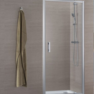 Paroi de douche concerto porte pivotante ouverture gain de place 100 cm profilé argent brillant verre transparent. optez pour quincaillerie sénégalaise, votre boutique en ligne de quincaillerie au sénégal, pour des produits de qualité et un service client irréprochable.