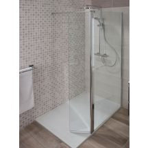 Paroi droite + mobile concerto walk 150 cm, hauteur 2m, verre trempé 6 mm, traité anticalcaire, profilé chromé largeur 1,6cm. livré avec bras recoupable 120 cm et raccord en t. quincaillerie sénégalaise offre une solution pratique et efficace pour tous vos besoins en quincaillerie au sénégal. explorez notre sélection en ligne et bénéficiez d'un service rapide.