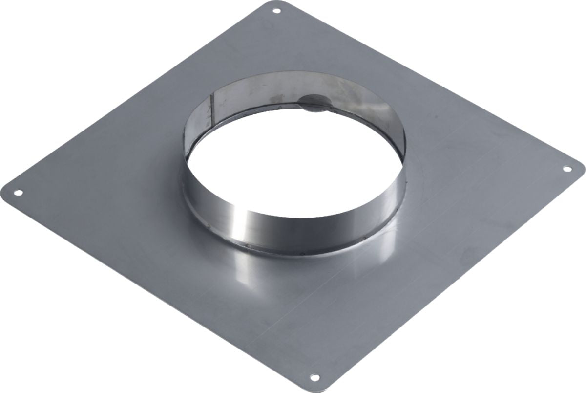 Plaque d'étanchéité inox H 180 / 186 réf. 096180, TEN