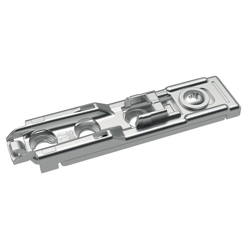 Plaque de montage linéraire in line à visser pour ferrures d'angle sensys d1,5. quincaillerie sénégalaise offre une solution pratique et efficace pour tous vos besoins en quincaillerie au sénégal. explorez notre sélection en ligne et bénéficiez d'un service rapide.
