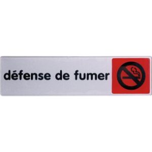 Plaque defense de fumer sl 13. découvrez quincaillerie sénégalaise, votre partenaire en ligne pour des solutions de quincaillerie robustes et durables au sénégal. profitez de notre vaste catalogue de produits à des prix compétitifs.