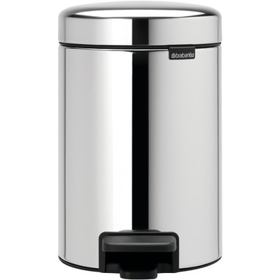Poubelle 3l brilliant steel. optez pour quincaillerie sénégalaise, votre boutique en ligne de quincaillerie au sénégal, pour des produits de qualité et un service client irréprochable.