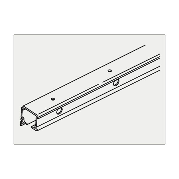 Rail de roulement porta 100 g pour porte en verre de 100 kg - longueur 2500 mm - en aluminium. quincaillerie sénégalaise vous facilite la vie avec une boutique en ligne complète pour tous vos besoins en quincaillerie au sénégal. des produits fiables livrés rapidement.