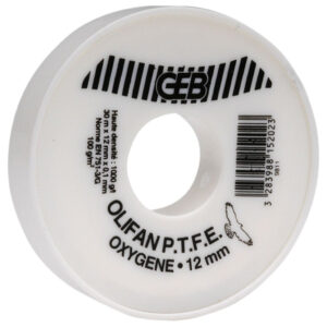 Ruban d'étanchéité olifan ptfe oxygene 12mmx30mx0,1mm réf 815202. quincaillerie sénégalaise est votre boutique en ligne spécialisée en quincaillerie au sénégal. profitez d'une expérience d'achat simple et rapide avec une large gamme de produits de qualité.