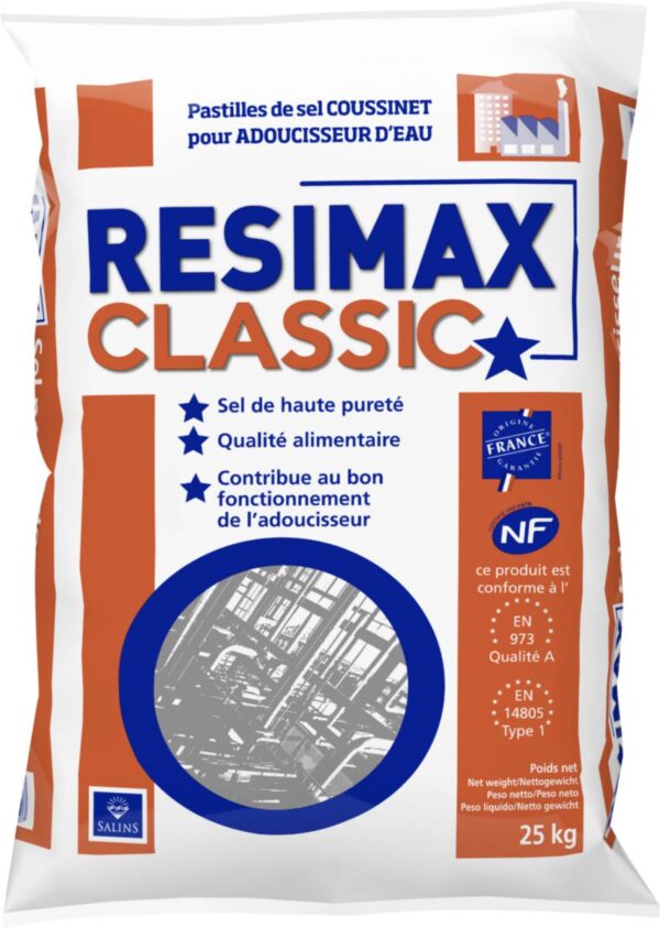 Sel pour adoucisseur salins du midi past resimax sac de 25kg, réf.114420. quincaillerie sénégalaise, la boutique en ligne de choix pour des solutions de quincaillerie robustes au sénégal. explorez notre catalogue complet pour tous vos besoins.