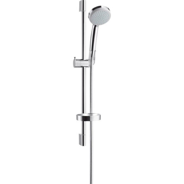 Set de douche croma 100 vario ecosmart avec barre de douche unica'c 65 cm d 22 mm et flexible isiflex'b 1,60 m, chromé réf. 27776000. pour des achats de quincaillerie en toute simplicité, choisissez quincaillerie sénégalaise, votre boutique en ligne au sénégal. un service rapide et des produits de qualité.