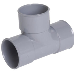 Té pied de biche simple ff à 87°30 - uth188 - pvc gris - ø 40 mm. quincaillerie sénégalaise simplifie vos achats de quincaillerie avec une boutique en ligne pratique au sénégal. découvrez notre large gamme de produits et commandez en toute sécurité.