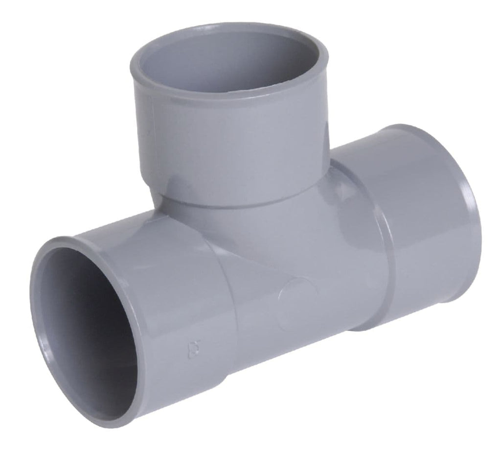 Té pied de biche simple ff à 87°30 - uth188 - pvc gris - ø 40 mm. quincaillerie sénégalaise simplifie vos achats de quincaillerie avec une boutique en ligne pratique au sénégal. découvrez notre large gamme de produits et commandez en toute sécurité.