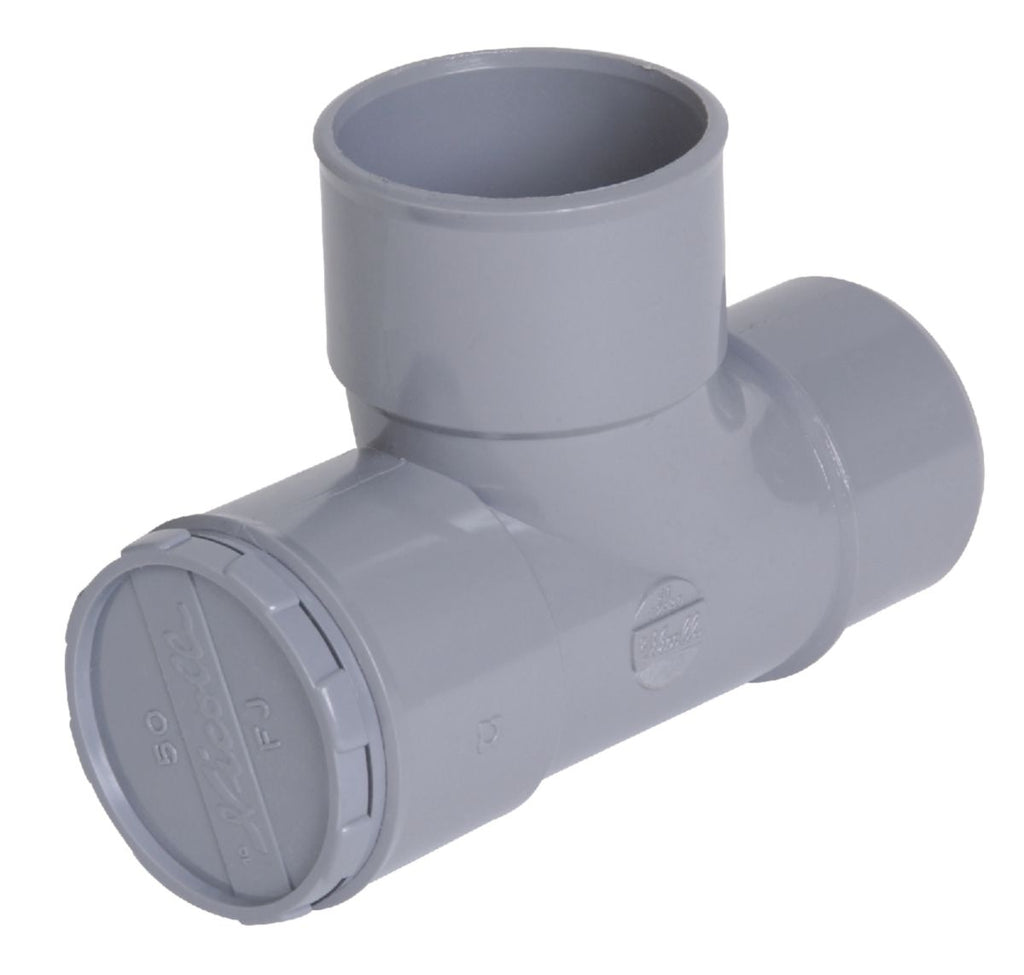 Té pied de biche simple mf à 87°30 - uth188mf - pvc gris - ø 40 mm. pour des achats de quincaillerie en ligne au sénégal, choisissez quincaillerie sénégalaise. une vaste sélection de produits de qualité pour tous vos projets.