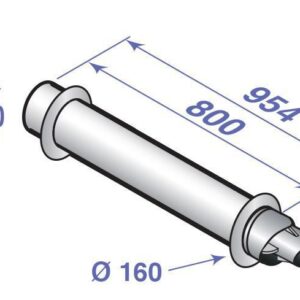 Terminal horizontal diamètre 60 / 100 mm avec coude de visite colis hr48 réf. 100013756. quincaillerie sénégalaise, votre boutique en ligne de confiance pour des solutions de quincaillerie au sénégal. découvrez notre assortiment complet et commandez facilement.