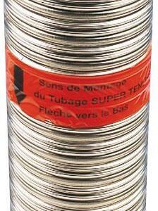 Tuyau flexible double inox-intérieur lisse super ten liss inox 904 l/ inox 316 l diamètre : 80 / 86 tous combustibles disponible en carton 50 m réf. 057080, ten. pour tous vos besoins en quincaillerie, faites confiance à quincaillerie sénégalaise, votre boutique en ligne au sénégal. un large choix de produits disponibles à portée de clic.