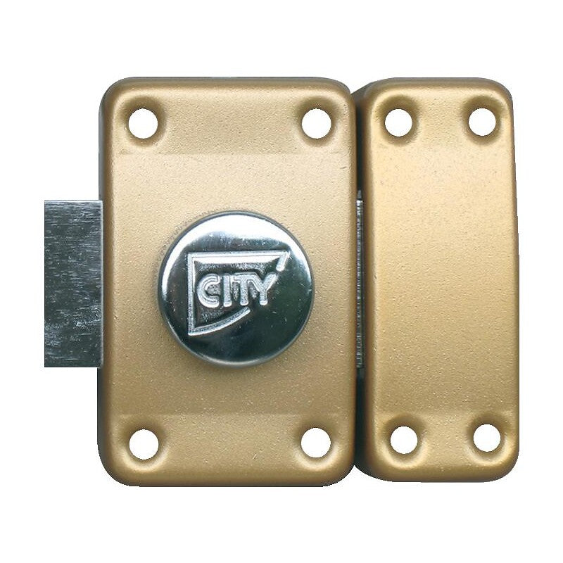 Verrou à bouton de sûreté sur n° kcf 005502 - huisserie bois city 25 - cylindre longueur 40 mm. quincaillerie sénégalaise, votre solution en ligne pour des achats de quincaillerie pratiques et fiables au sénégal. un service client dédié et des produits de premier choix vous attendent.