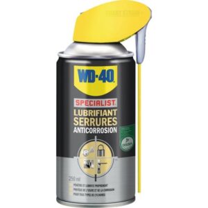 Wd40 lubrifiant serrure 250ml. pour une quincaillerie de qualité au sénégal, faites confiance à quincaillerie sénégalaise, votre boutique en ligne. des produits sélectionnés avec soin et un service exceptionnel.