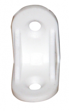 ÉQUERRE D'ASSEMBLAGE SIMPLE 24X24X16 MM 2 TROUS PLASTIQUE BLANC. Chez Quincaillerie Sénégalaise, nous mettons à votre disposition un large choix de produits de quincaillerie et plomberie. Qualité et fiabilité sont notre promesse. Passez commande en ligne en toute simplicité.