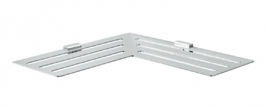ÉTAGÈRE D'ANGLE L - CORNER - L 25 X P 25 X H 2 CM - INOX. Quincaillerie Sénégalaise, c'est l'excellence en quincaillerie et plomberie. Découvrez notre catalogue en ligne et trouvez des produits adaptés à vos projets. Nous vous offrons un service personnalisé.