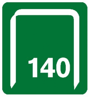 AGRAFES N°140 – LONGUEUR 14 MM – GALVA – BOÎTE DE 5000 P.
