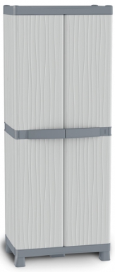 ARMOIRE DE RANGEMENT BASE 2700UW - RÉSINE COL. GRIS - 2 PORTES- LXPXH :700X438X1818 MM. Quincaillerie Sénégalaise est votre partenaire de choix pour le bâtiment et la plomberie au Sénégal. Une large gamme de produits à des prix compétitifs. Commandez facilement en ligne.