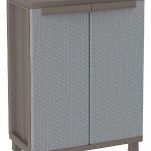 ARMOIRE DE RANGEMENT JRATTAN 68 - POLYPROPYLÈNE COL. GRIS/TAUPE - 2 PORTES- LXPXH : 680X375X915 MM. Quincaillerie Sénégalaise est votre partenaire de confiance pour tous vos besoins en quincaillerie et bâtiment. Découvrez nos produits de haute qualité adaptés aux professionnels et particuliers. Commandez facilement en ligne et recevez vos articles rapidement.