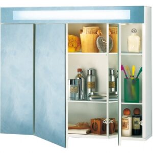 ARMOIRE TOILETTE MIRAGE M82 EN MÉLAMINÉ BLANC - LXHXP: 804X700X180 MM. Quincaillerie Sénégalaise, c'est votre partenaire pour des équipements de qualité en plomberie, bâtiment et industrie. Profitez de nos prix compétitifs et d'un service client dédié.