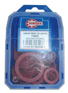 ASSORTIMENT JOINTS FIBRES POUR RACCORD FILETÉ DE 8/13 À 40/49 EN COFFRET PLAST. 100 PIÈCES. Découvrez Quincaillerie Sénégalaise, votre boutique en ligne spécialisée dans le bâtiment, la plomberie, et l'équipement industriel. Profitez de notre expertise pour réussir vos projets. Nos produits sont conçus pour durer.
