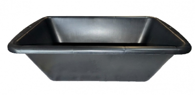 AUGE DE MAÇON PLASTIQUE POLYÉTHYLÈNE NOIR SANS POIGNÉES - CONT. 13 LITRES. Faites confiance à Quincaillerie Sénégalaise pour tous vos besoins en quincaillerie et équipements industriels. Nos produits sont conçus pour durer. Passez commande en ligne dès aujourd'hui.