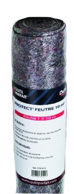 BÂCHE DE PROTECTION ABSORBANTE ANTI DÉRAPANTE - FEUTRE AVEC FILM POLYÉTHYLÈNE 280GR/M2 - ROULEAU 1 X 10 M. Quincaillerie Sénégalaise est la solution idéale pour tous vos besoins en matériel de plomberie et quincaillerie. Des produits fiables et un service client dédié. Faites confiance au leader du marché au Sénégal.