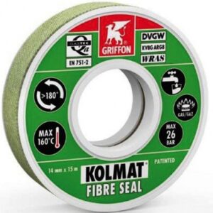 BANDE D'ÉTANCHÉITÉ KOLMAT - IMPRÉGNÉE ET RENFORCÉE DE FIBRES - POUR RACCORDS EN MÉTAL OU SYNTHÉTIQUES - ROULEAU 14 MM X 15 M. Quincaillerie Sénégalaise est le leader de la vente en ligne d'équipements de bâtiment au Sénégal. Notre catalogue varié répond à vos besoins en plomberie et quincaillerie. Choisissez l'efficacité et la qualité.