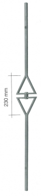 BARREAU FORGÉ DE STYLE FER CARRÉ DE 14 MM DIM. L X H: 130X1000 MM. Avec Quincaillerie Sénégalaise, équipez-vous des meilleurs outils et équipements pour vos projets industriels. Nous assurons une livraison rapide et un service client de qualité. Faites confiance à notre expertise.