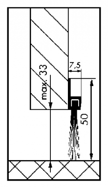 BAS DE PORTE DE GARAGE IBS 50 ALU BROSSE RIGIDE À VISSER HAUT. 49,7 MM L 250 CM. Quincaillerie Sénégalaise met à votre disposition des solutions complètes pour vos travaux de construction et de rénovation. Commandez en ligne et bénéficiez de notre service rapide et professionnel.