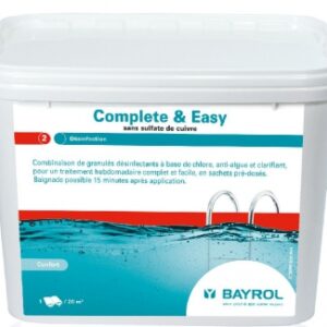 BAYROL COMPLETE EASY    4,48KG. Quincaillerie Sénégalaise est le choix idéal pour vos équipements de bâtiment et fournitures industrielles. Nous vous garantissons des produits fiables à des prix compétitifs. Commandez en ligne dès maintenant.