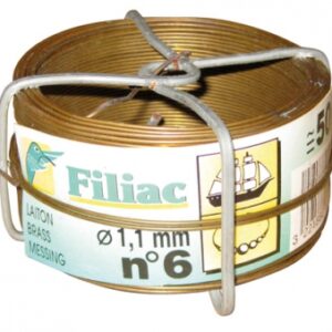 BOBINOT LAITON N°6 X 50 M (1,10 MM). Pour vos projets de construction, choisissez Quincaillerie Sénégalaise, votre expert en bâtiment et plomberie. Nous proposons des solutions durables et abordables. Passez commande en quelques clics.