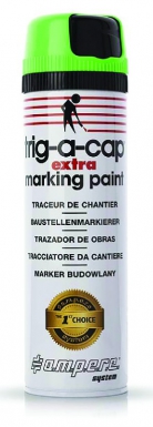 BOMBE TRACEUR TRIG-A-CAP® EXTRA - PRÉCIS ET FIN TOUS SUPPORTS - SÉCHAGE 5 MN - 650ML - VERT FLUO. Pour des solutions adaptées à vos projets, choisissez Quincaillerie Sénégalaise. Nous proposons des produits de qualité pour la plomberie, la quincaillerie, et les travaux industriels. Notre service rapide vous facilite la vie.