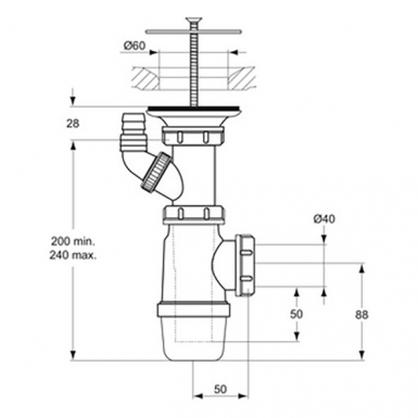 BONDE Ø60 À GRILLE ET SIPHON POLYPROPYLÈNE - AVEC PRISE MACHINE À LAVER. Faites confiance à Quincaillerie Sénégalaise pour tous vos besoins en quincaillerie et équipements industriels. Nos produits sont conçus pour durer. Passez commande en ligne dès aujourd'hui.