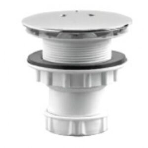 BONDE DE RECEVEUR DOCCIA BLANC - Ø 90 MM - SORTIE VERTICALE. Quincaillerie Sénégalaise, votre spécialiste en fournitures pour le bâtiment et la plomberie, vous accompagne dans tous vos projets. Commandez en ligne et profitez de notre service rapide et fiable.