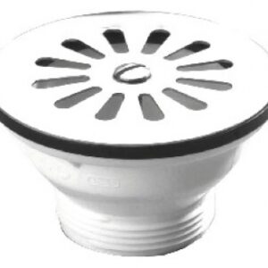 BONDE GRILLE PLATE Ø 84 MM - SORTIE 40 X 49 - POUR ÉVIER GRÈS ET SYNTHÈSE 1 BAC PERÇAGE Ø 60. Chez Quincaillerie Sénégalaise, la satisfaction de nos clients est notre priorité. Explorez nos produits pour le bâtiment, la plomberie et l'industrie. Achetez facilement et recevez vos articles directement chez vous.