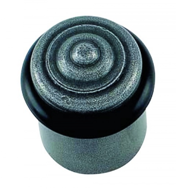 BUTÉE DE PORTE Ø 30 MM HAUT. 42 MM FER SHÉRARDISÉ PATINÉ 