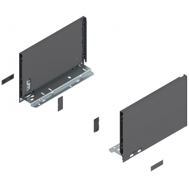 CÔTÉ LÉGRABOX, HAUTEUR C (177 MM), LN=450 MM, DROITE + GAUCHE, POUR LÉGRABOX PURE - COULEUR GRIS ORION MAT. Quincaillerie Sénégalaise met à votre disposition une gamme complète de solutions pour vos besoins en bâtiment et plomberie. Qualité, fiabilité et rapidité sont nos maîtres mots. Faites vos achats en ligne en toute sérénité.