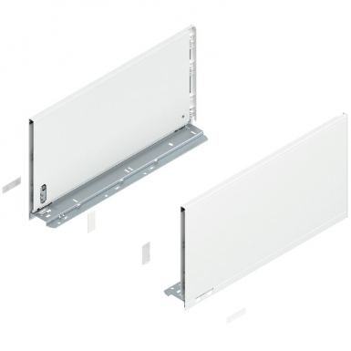 CÔTÉ LÉGRABOX, HAUTEUR F (241 MM), LN=450 MM, DROITE + GAUCHE, POUR LÉGRABOX PURE - COULEUR BLANC SOIE MAT. Quincaillerie Sénégalaise propose des équipements fiables pour tous vos besoins en construction et rénovation. Explorez notre boutique en ligne pour des solutions de qualité. Nous sommes là pour vous accompagner.