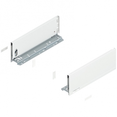 CÔTÉ LÉGRABOX, HAUTEUR K (128.5 MM), LN=500 MM, DROITE + GAUCHE, POUR LÉGRABOX PURE - COULEUR BLANC SOIE MAT. Chez Quincaillerie Sénégalaise, nous offrons des solutions adaptées à vos besoins en plomberie, bâtiment et quincaillerie. Commandez en ligne et gagnez du temps avec notre livraison rapide.