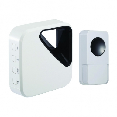 CARILLON SANS FIL - 150 M - BLANC/NOIR. Quincaillerie Sénégalaise est votre partenaire de choix pour le bâtiment et la plomberie au Sénégal. Une large gamme de produits à des prix compétitifs. Commandez facilement en ligne.