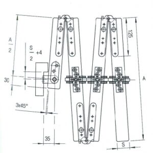 CHARNIÈRE CENTRALE SUP. / INF. POUR PORTES PLIANTES. Chez Quincaillerie Sénégalaise, nous offrons des solutions adaptées à vos besoins en plomberie, bâtiment et quincaillerie. Commandez en ligne et gagnez du temps avec notre livraison rapide.