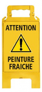CHEVALET "ATTENTION PEINTURE FRAICHE" - JAUNE, MARQUAGE NOIR. Avec Quincaillerie Sénégalaise, équipez-vous pour réussir vos projets de plomberie et bâtiment. Nous offrons des produits fiables et durables à des prix compétitifs. Profitez d'une livraison rapide et d'un excellent service client.