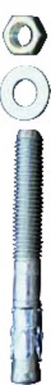 CHEVILLES SPIT FIX 3 8X70/20 + ÉCROUS ET RONDELLES NON MONTÉES SACHET DE 8. Avec Quincaillerie Sénégalaise, trouvez tout le matériel de plomberie, quincaillerie, et bâtiment dont vous avez besoin. Nous proposons une large gamme d'équipements fiables pour vos travaux. Simplifiez vos projets grâce à notre service rapide et efficace.
